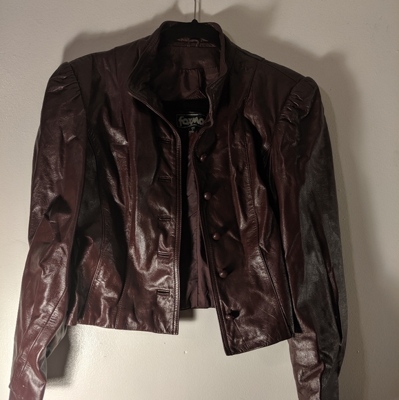 red leather jacket - Picture 3 of 6